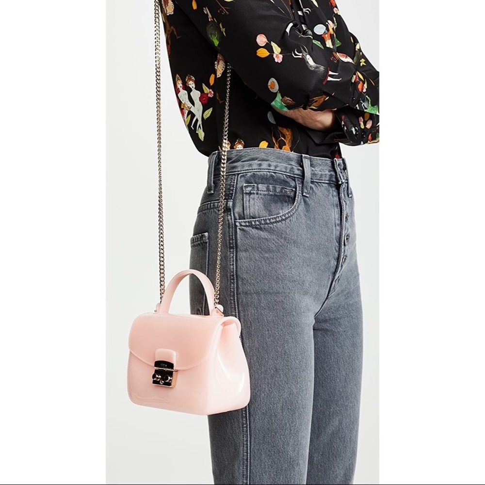 NWT Furla candy meringa crossbody bag